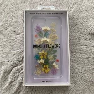 URBAN OUTFITTERS FLOWER CASE FOR IPHONE 6+, 6s+, 7+, 8+